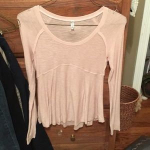 Free People blush sweater